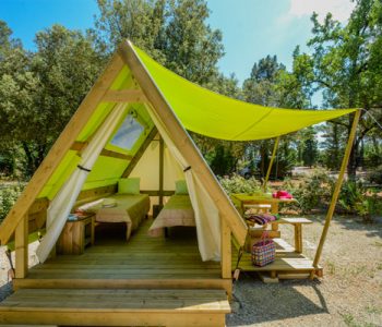 intérieur emplacement camping relais de la bresque