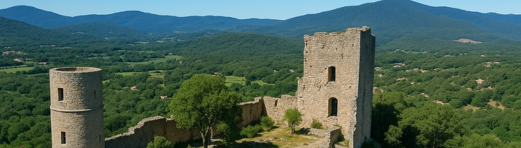 Un des différents château du Var