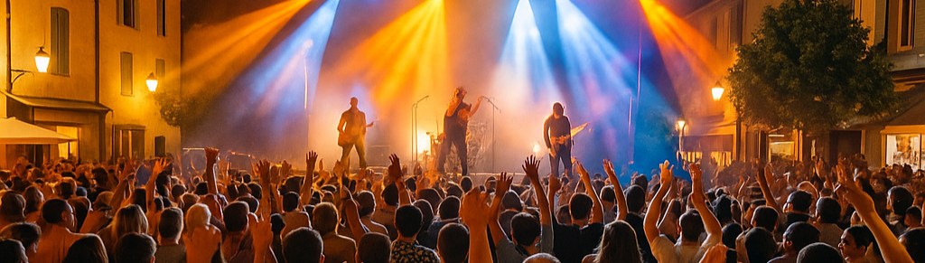 Concert festival dans le Var au printemps